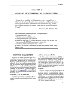 COMMAND ORGANIZATIONS AND PLANNING SYSTEMS