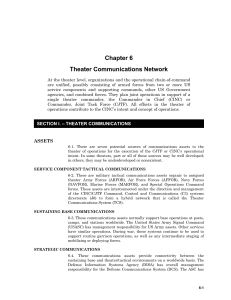 Chapter 6 Theater Communications Network