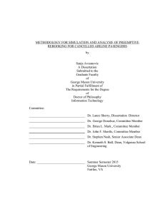 METHODOLOGY FOR SIMULATION AND ANALYSIS OF PREEMPTIVE by