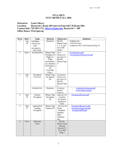 SYLLABUS SYST 460/560 FALL 2006  Instructor: