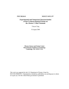 Experimental and Numerical Characterization of Ion-Cyclotron Heated Protons on