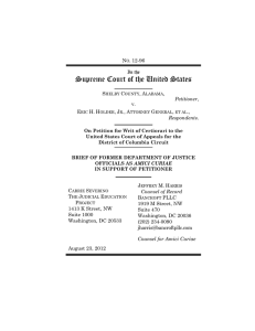 Supreme Court of the United States N . 12-96