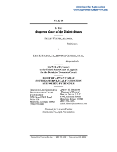 Supreme Court of the United States N . 12-96