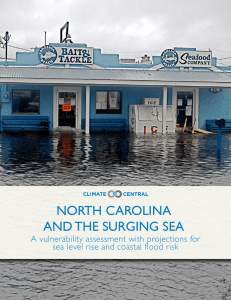 NORTH CAROLINA AND THE SURGING SEA A vulnerability assessment with projections for