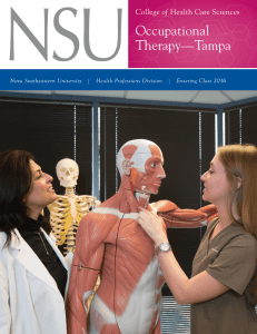 Occupational Physician Assistant Therapy—Tampa