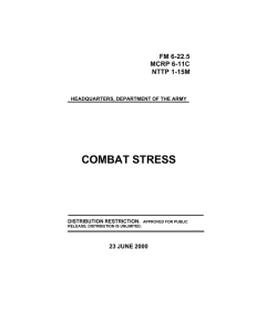 COMBAT STRESS FM 6-22.5 MCRP 6-11C NTTP 1-15M