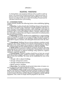 FIGHTING POSITIONS