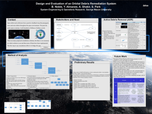 Design and Evaluation of an Orbital Debris Remediation System