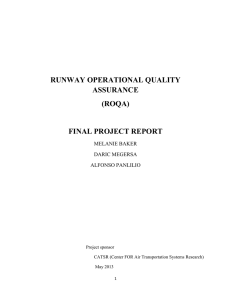 RUNWAY OPERATIONAL QUALITY ASSURANCE (ROQA)