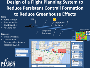Design of a Flight Planning System to Reduce Persistent Contrail Formation