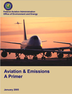 Aviation &amp; Emissions A Primer January 2005 Federal Aviation Administration