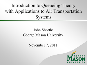 Introduction to Queueing Theory with Applications to Air Transportation Systems