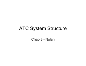 ATC System Structure Chap 3 - Nolan 1
