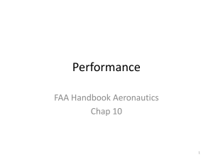 Performance FAA Handbook Aeronautics Chap 10 1