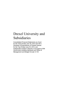 Drexel University and Subsidiaries