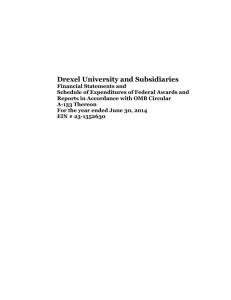 Drexel University and Subsidiaries