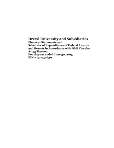 Drexel University and Subsidiaries