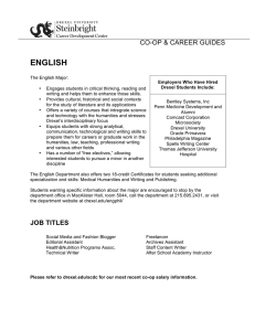 ENGLISH CO-OP &amp; CAREER GUIDES