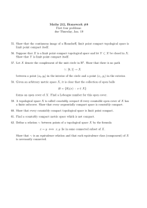 Maths 212, Homework #8 First four problems: due Thursday, Jan. 19