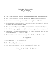 Maths 212, Homework #11 First five problems: due Thursday, Feb. 9