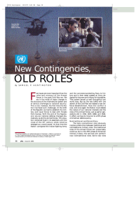 F OLD ROLES New Contingencies,