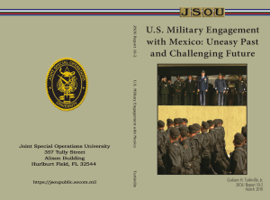 U.S. Military Engagement with Mexico: Uneasy Past and Challenging Future