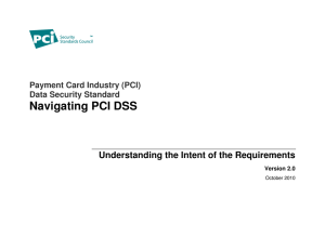Navigating PCI DSS Understanding the Intent of the Requirements