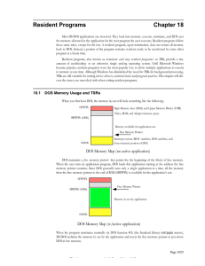 Resident Programs Chapter 18