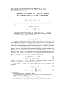 2000(2000), No. 65, pp. 1–8. Electronic Journal of Differential Equations, Vol.