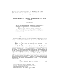 Electronic Journal of Differential Equations, Vol. 2001(2001), No. 08, pp.... ISSN: 1072-6691. URL:  or