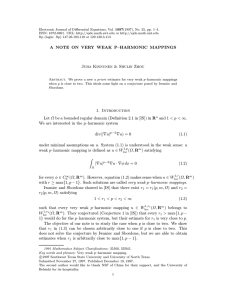 1997(1997), No. 25, pp. 1–4. Electronic Journal of Differential Equations, Vol.