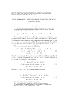1998(1998) No. 18, pp. 1–6. Electronic Journal of Differential Equations, Vol.