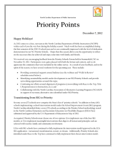 Priority Points December 7, 2012 Happy Holidays!