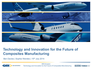 Technology and Innovation for the Future of Composites Manufacturing July 2014