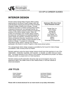 INTERIOR DESIGN CO-OP &amp; CAREER GUIDES