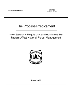The Process Predicament  How Statutory, Regulatory, and Administrative