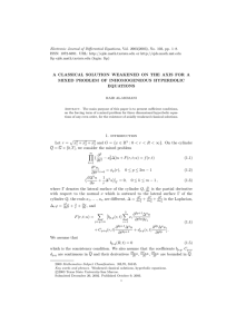 Electronic Journal of Differential Equations, Vol. 2003(2003), No. 103, pp.... ISSN: 1072-6691. URL:  or