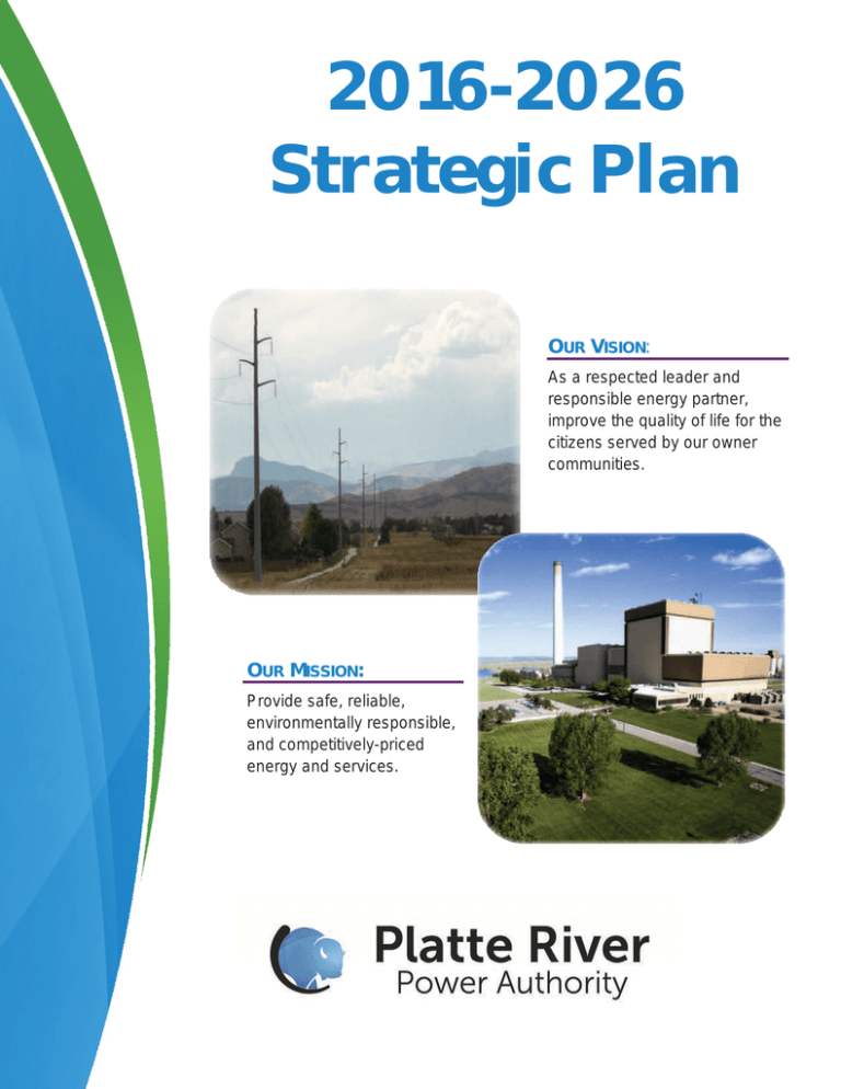 2016-2026 Strategic Plan O