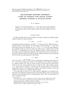 1999(1999), No. 46, pp. 1–9. Electronic Journal of Differential Equations, Vol.