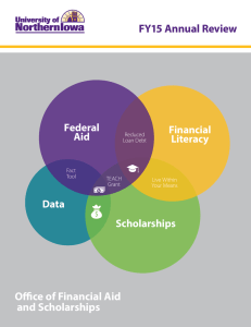 Office of Financial Aid and Scholarships FY15 Annual Review Federal