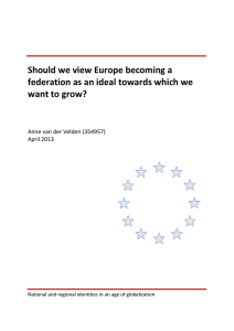 Should we view Europe becoming a want to grow?