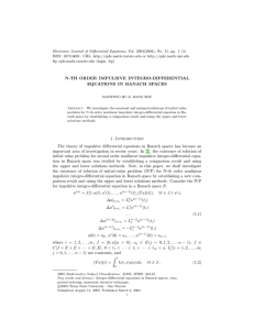 Electronic Journal of Differential Equations, Vol. 2004(2004), No. 31, pp.... ISSN: 1072-6691. URL:  or