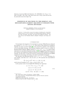 Electronic Journal of Differential Equations, Vol. 2004(2004), No. 35, pp.... ISSN: 1072-6691. URL:  or