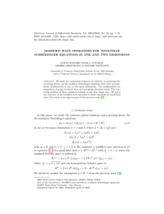 Electronic Journal of Differential Equations, Vol. 2004(2004), No. 62, pp.... ISSN: 1072-6691. URL:  or