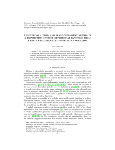 Electronic Journal of Differential Equations, Vol. 2004(2004), No. 67, pp.... ISSN: 1072-6691. URL:  or