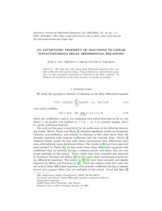 Electronic Journal of Differential Equations, Vol. 2005(2005), No. 10, pp.... ISSN: 1072-6691. URL:  or