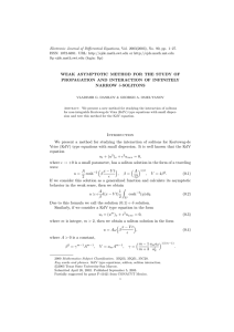 Electronic Journal of Differential Equations, Vol. 2003(2003), No. 90, pp.... ISSN: 1072-6691. URL:  or