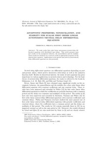 Electronic Journal of Differential Equations, Vol. 2004(2004), No. 03, pp.... ISSN: 1072-6691. URL:  or