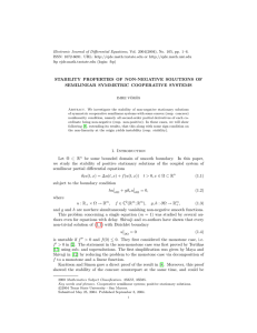 Electronic Journal of Differential Equations, Vol. 2004(2004), No. 105, pp.... ISSN: 1072-6691. URL:  or