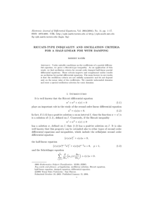 Electronic Journal of Differential Equations, Vol. 2004(2004), No. 11, pp.... ISSN: 1072-6691. URL:  or